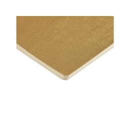 Бизнес тетрадь А5 "Megapolis flex" 60 л. клетка, золотистый