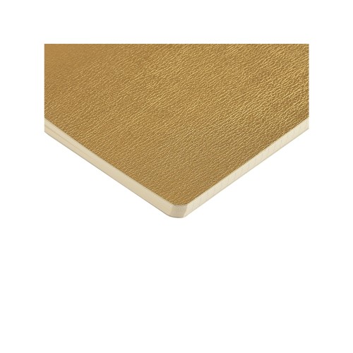 Бизнес тетрадь А5 "Megapolis flex" 60 л. клетка, золотистый