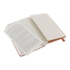 Записная книжка Moleskine Classic (в линейку) в твердой обложке, Pocket (9x14см), оранжевый коралл