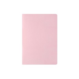 Бизнес тетрадь А5 "Megapolis flex" 60 л. soft touch клетка, зефирный розовый