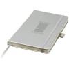 Записная книжка Nova формата A5 с переплетом, серебристый