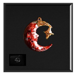 Елочные игрушки (Полумесяц) Гранат
