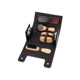 Набор для обуви "Честер", черный, натуральный