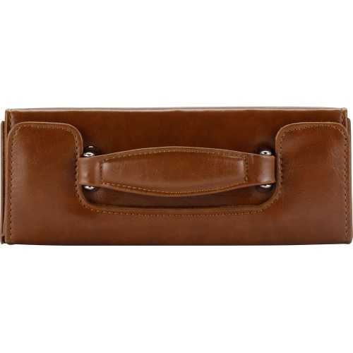 Набор для чистки обуви "Сундучок", коричневый