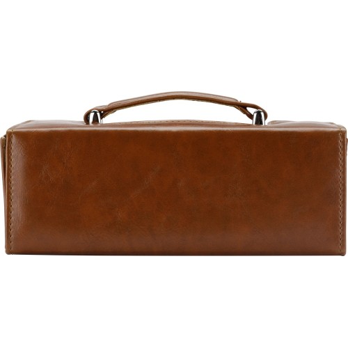 Набор для чистки обуви "Сундучок", коричневый