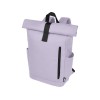 Рюкзак Байрон 15,6" объемом 18 л со скручиваемым верхом, изготовленный из переработанного ПЭТ по стандарту GRS, лиловый