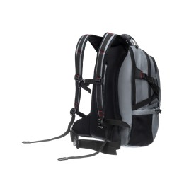 Рюкзак TORBER ДРАЙВ с отделением для ноутбука 15", серый/красный, полиэстер 1680D, 36x17x50 см, 30 л