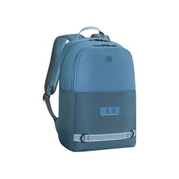 Рюкзак WENGER Tyon 15.6", голубой, переработанный ПЭТ/Полиэстер, 32х18х48 см, 23 л.