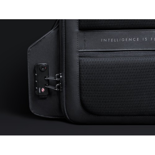 Водостойкий антикражный рюкзак Hipack для ноутбука 15.6", черный