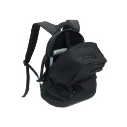 Рюкзак TORBER МЕГАПОЛИС с отделением для ноутбука 16", чёрный, полиэстер, 47 х 34 x 28 см