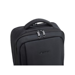 Рюкзак TORBER ВОЯЖ c отделением для ноутбука 17'', черный, полиэстер 900D, 31х17х44 см, 18 л