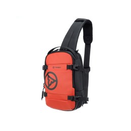 Рюкзак на одно плечо TORBER ЭКСТРИМ, оранжевый/чёрный, 20 х 8 х 31 см, 5л