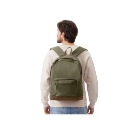 Рюкзак Shammy с эко-замшей для ноутбука 15", бежевый