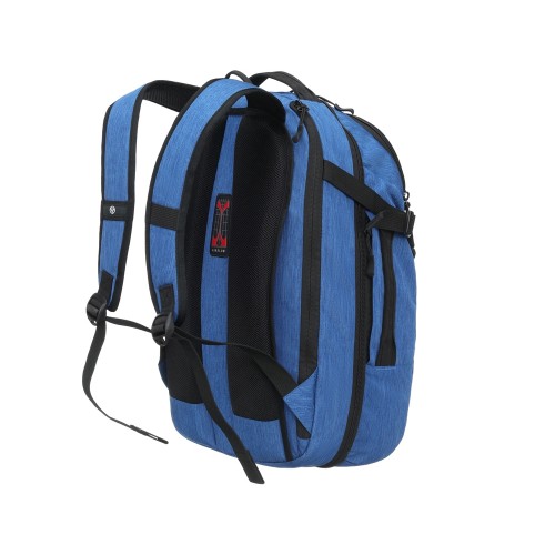 Рюкзак TORBER РИТМ с отделением для ноутбука 15'', синий, полиэстер, 31 x 20 x 47 см, 29 л