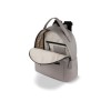 Рюкзак женский BUGATTI БЕЛЛА | BELLA, бежевый, воловья кожа/полиэстер, 24,5х12х27 см