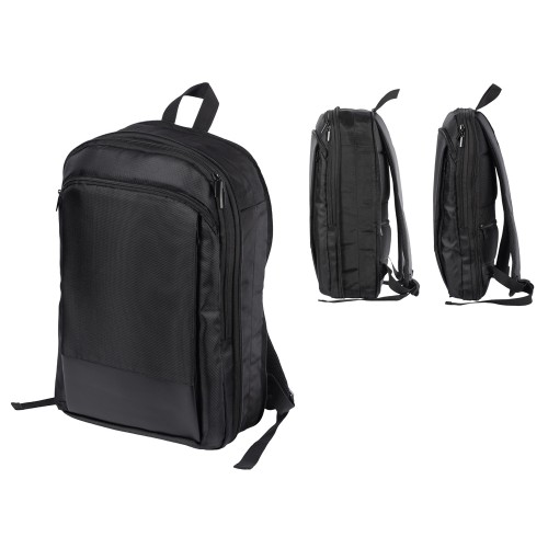 Расширяющийся рюкзак Slimbag для ноутбука 15,6", черный