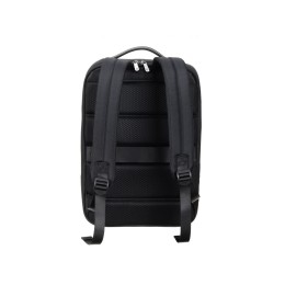 Рюкзак TORBER ВОЯЖ с отделением для ноутбука 15,6'', черный, нейлон/микрофибра, 30x12x42 см, 14л