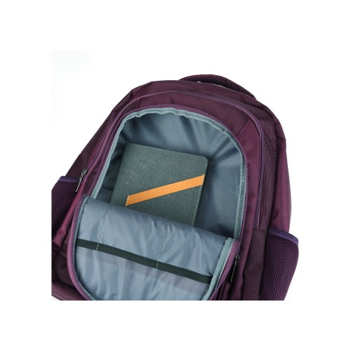 Рюкзак TORBER МЕГАПОЛИС с отделением для ноутбука 15", пурпурный, полиэстер, 46 х 32 x 13 см