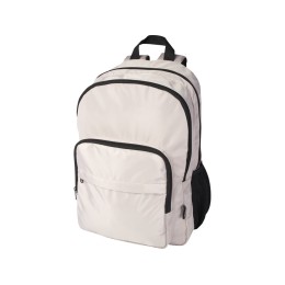 Рюкзак для ноутбука Trend Plus 15”GRS из переработанного материала объемом 20 литров, овсяный