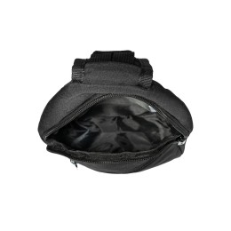 Рюкзак TORBER с одним плечевым ремнем, чёрный, полиэстер 300D, 33 х 17 х 6 см