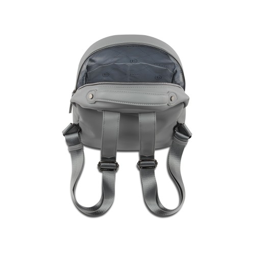 Рюкзак женский BUGATTI КАРА | CARA, серый, полиуретан, 25,5х11х27,5 см, 7 л