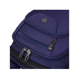 Рюкзак TORBER ПРОРЫВ с отделением для ноутбука 15.6", темно-синий, полиэстер, 44х30х15,5 см, 21 л