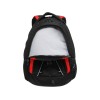 Рюкзак TORBER РАКЕТА с отделением для ноутбука 15", черный/красный, полиэстер, 33х19х45 см, 28 л