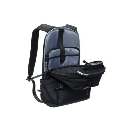 Рюкзак TORBER ДРАЙВ с отделением для ноутбука 15.6", чёрный, полиэстер, 32 х 14 х 52 см, 24л