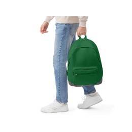 Рюкзак Shammy с эко-замшей для ноутбука 15", зеленый