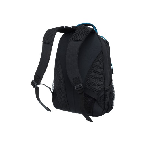 Рюкзак TORBER РАКЕТА с отделением для ноутбука 15.6", чёрный/синий, нейлон, 32 х 14 х 50 см, 22л