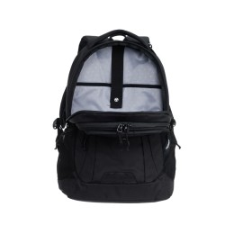 Рюкзак TORBER РАКЕТА с отделением для ноутбука 15", чёрный, полиэстер, 34 х 16,5 х 47 см, 24 л