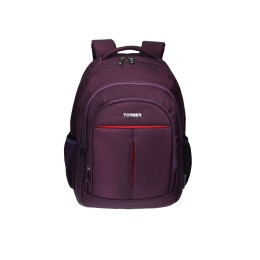 Рюкзак TORBER МЕГАПОЛИС с отделением для ноутбука 15", пурпурный, полиэстер, 46 х 32 x 13 см