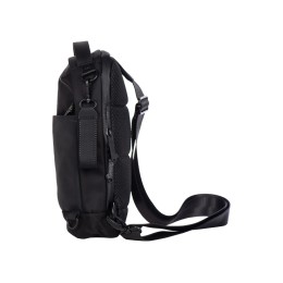 Рюкзак на одно плечо Silken, черный