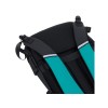Рюкзак спортивный TORBER ЭКСТРИМ 18", зелёный/чёрный, 31 х 12 х 46 см, 17л