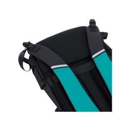 Рюкзак спортивный TORBER ЭКСТРИМ 18", зелёный/чёрный, 31 х 12 х 46 см, 17л