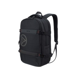 Рюкзак TORBER ВОЯЖ с отделением для ноутбука 18'', черный, полиэстер 900D, 34х16х47 см, 20 л