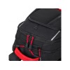 Рюкзак TORBER РАКЕТА с отделением для ноутбука 15.6", черный/красный, нейлон, 32 х 14 х 50 см, 22л