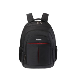 Рюкзак TORBER МЕГАПОЛИС с отделением для ноутбука 15", чёрный, полиэстер, 46 х 32 x 13 см