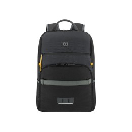 Рюкзак WENGER Move 16", чёрный, переработанный ПЭТ, 33 x 19 x 44 см, 22 л