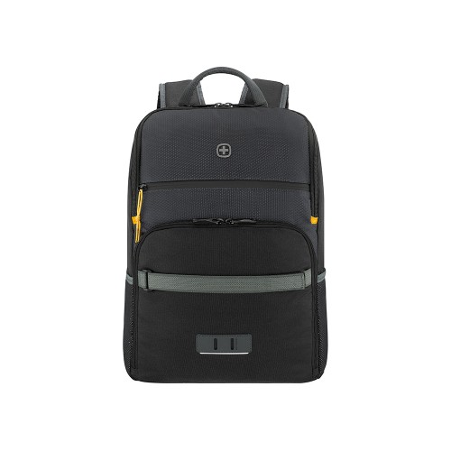 Рюкзак WENGER Move 16", чёрный, переработанный ПЭТ, 33 x 19 x 44 см, 22 л