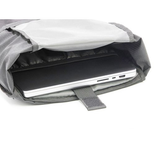 Легкий складывающийся рюкзак-мессенджер "Venturer Eco", черный