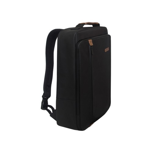 Рюкзак TORBER ВЕКТОР с отделением для ноутбука 15,6", черный, нейлон, 42 х 30 x 13 см