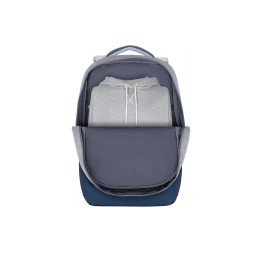 RIVACASE 7567 grey/dark blue рюкзак для ноутбука 17.3" / 6