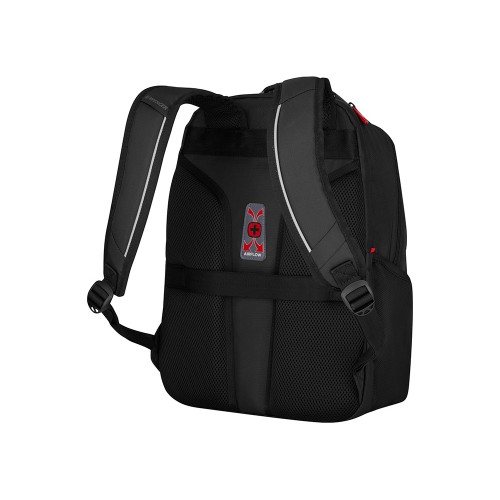 Рюкзак WENGER ALTAIR 15.6", черный, переработанный ПЭТ/Полиэстер, 32х21х44 см, 22 л.