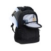 Рюкзак TORBER РАКЕТА с отделением для ноутбука 15", чёрный, полиэстер, 34 х 16,5 х 47 см, 24 л
