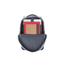 RIVACASE 7562 grey/dark blue рюкзак для ноутбука 15.6'', серый/темно-синий
