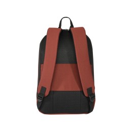 Рюкзак Luma для ноутбука с диагональю экрана 15 дюймов с защитой от кражи объемом 10 л из материала, переработанного по стандарту GRS - Brick