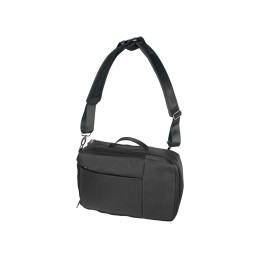 Рюкзак-трансформер «Duty» для ноутбука, черный (без шильда)