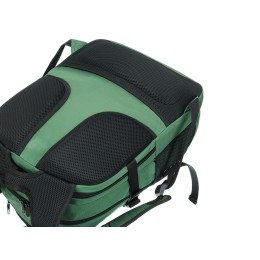 Рюкзак TORBER МЕГАПОЛИС с отделением для ноутбука 16", зеленый, полиэстер, 47 х 34 x 28 см