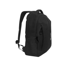 Рюкзак TORBER МЕГАПОЛИС 2.0 с отделением для ноутбука 15,6", черный, полиэстер меланж, 46 х 31 x 17